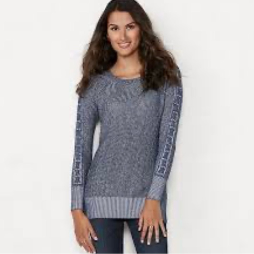 LC Lauren Conrad Women's Blue Sweater